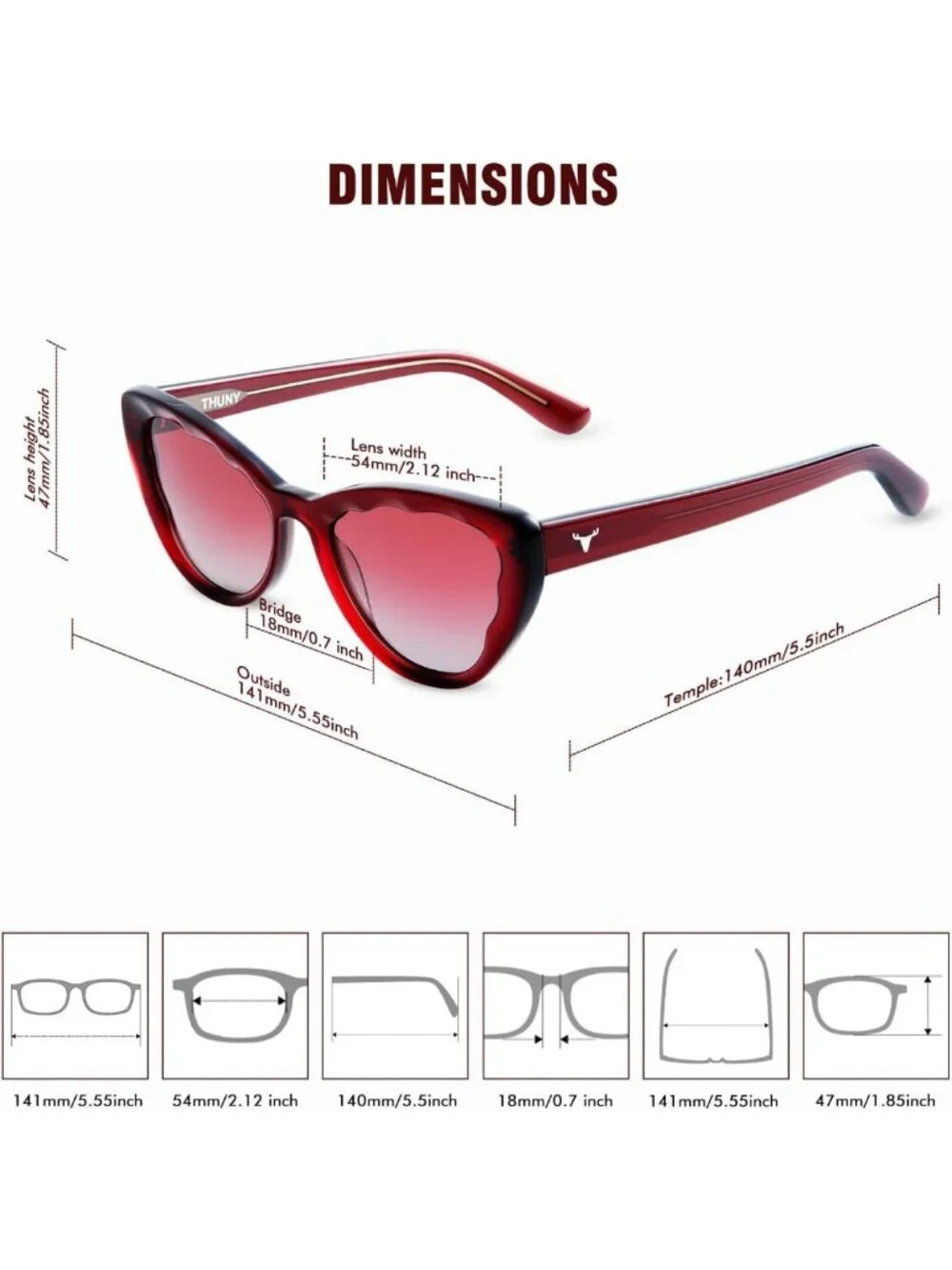 Retro Cat Eye Sunglasses for Women | UV400 Protection | Trendy Vintage Style